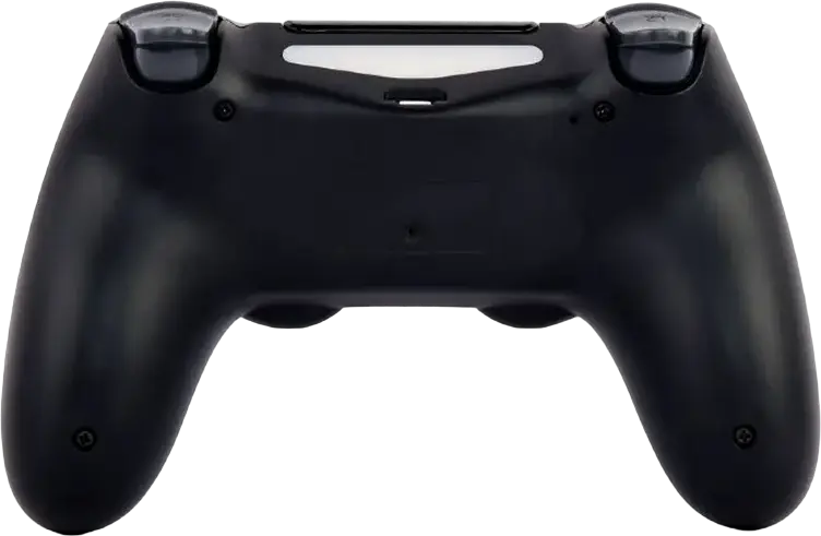Gembird JPD-PS4BT-02 Wireless Gamepad for PlayStation 4 and Windows PC, Bluetooth 2.1 + EDR, Dual Vibration, RGB LED, Touchpad, Black