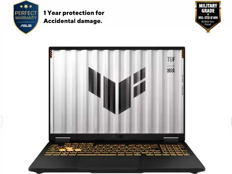 Laptop ASUS TUF Gaming F16 FX608JHR, 16" WUXGA 165Hz, Intel Core i7-14650HX, 16GB DDR5, 1TB NVMe SSD, NVIDIA GeForce RTX 5050 8GB GDDR7, Fara SO