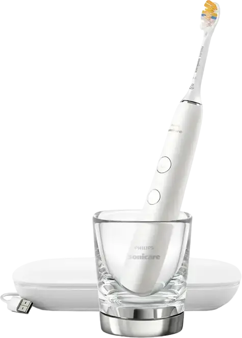 Periuța de dinți electrică sonică Philips HX9911/19, Alb