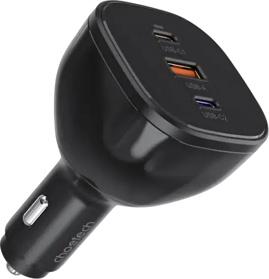 Incărcător auto Choetech TC0024, 165W, Negru