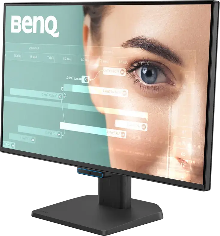 Monitor BenQ GW2490C 23.8 inch FHD IPS, Rata de Refresh 144Hz, Timp Raspuns 5ms GtG, HDMI, DisplayPort, USB-C, AMD FreeSync, Eye Care, VESA Negru