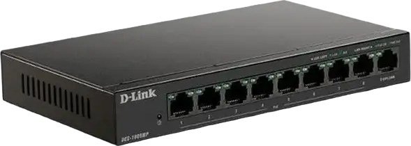 Comutator PoE D-Link DES-1009MP, 8x IEEE 802.3af/at