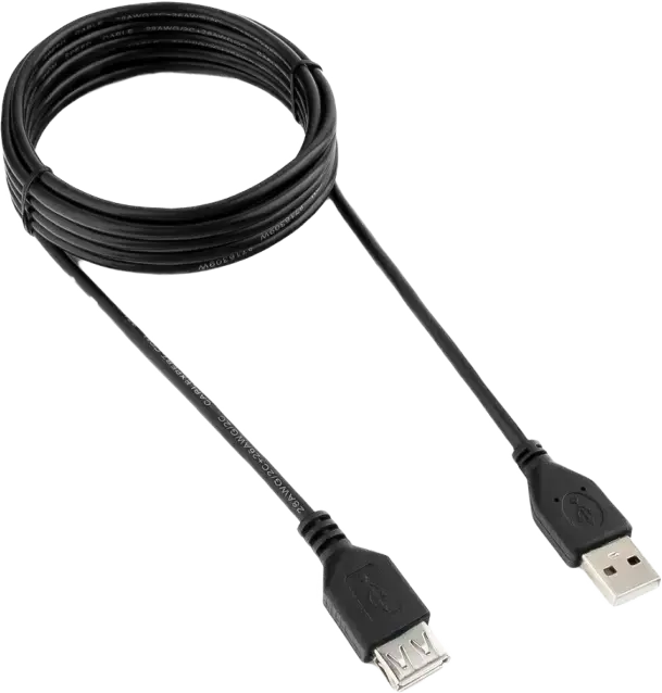 Cablu prelungitor Cablexpert CCP-USB2-AMAF-10, USB Type-A (M)/USB Type-A (F), 3m, Negru