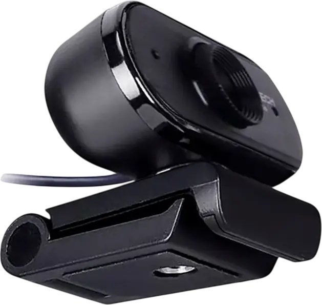 A4Tech PK-825P HD Webcam 720p 30fps with Noise Cancelling Microphone, Fixed Focus, 70 Degree Viewing Angle, USB 2.0, Tripod Mount, Black