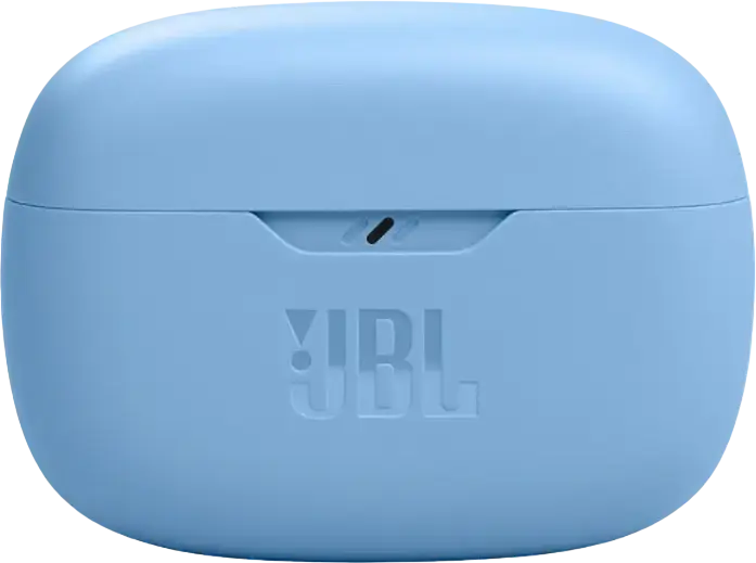 Casca JBL Wave Beam True Wireless Stereo, Albastru, Difuzoare Dinamice 8mm, Sunet Deep Bass, Rezistenta IP54 la Praf si Apa, Baterie 32h, Bluetooth 5.2