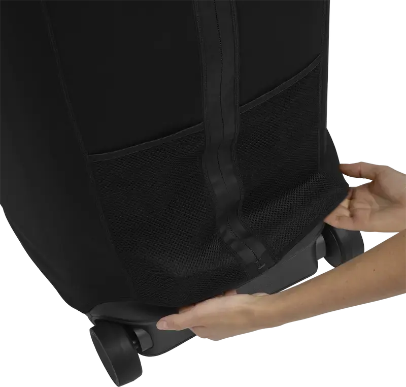 Husa protectie JBL PartyCover 520 pentru JBL PartyBox 520, Carcasa Dust-proof si Scratch-resistant, Cauciuc si Material Tricotat, Negru, 71x44x31 cm