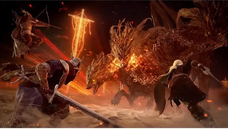 Elden Ring Nightreign Action-Adventure Game for PlayStation 5, PS5 Disc Edition, Co-op Multiplayer, DualSense Support, FromSoftware Bandai Namco