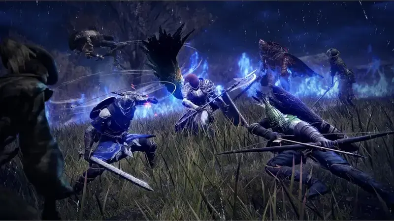 Elden Ring Nightreign Action-Adventure Game for PlayStation 5, PS5 Disc Edition, Co-op Multiplayer, DualSense Support, FromSoftware Bandai Namco