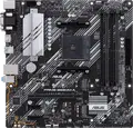 ASUS PRIME B550M-A Micro-ATX Motherboard, AMD AM4 Socket, B550 Chipset, DDR4 4866MHz (OC), PCIe 4.0, Dual M.2 Slots, HDMI 2.1, VGA, DVI-D
