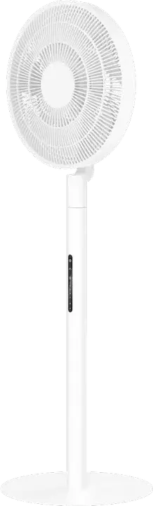 Xiaomi Mijia Smart Standing Fan Pro Slim, Axial Floor and Table Fan, 7 Aerofoil Blades, 8 Speed Levels, USB Type-C, Remote Control, White, 100cm Height