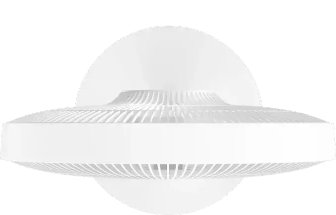 Xiaomi Mijia Smart Standing Fan Pro Slim, Axial Floor and Table Fan, 7 Aerofoil Blades, 8 Speed Levels, USB Type-C, Remote Control, White, 100cm Height