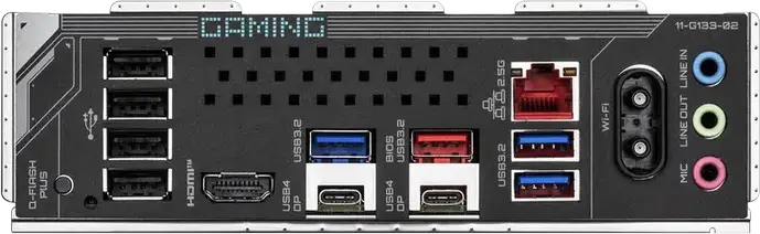 Gigabyte X870 GAMING X WIFI7 Motherboard AM5 ATX AMD X870 Chipset DDR5 8000MHz OC 256GB RAM PCIe 5.0 M.2 WiFi 7 Bluetooth 5.4 2.5GbE Ethernet