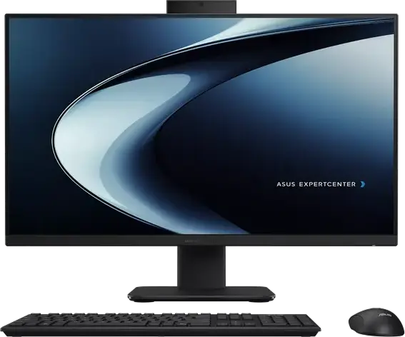 ASUS ExpertCenter P470VAK All-in-One PC, 27-inch FHD Anti-glare Display, Intel Core 7 240H, 32GB DDR5 RAM, 1TB NVMe PCIe 4.0 SSD, Wi-Fi 6, FreeDOS, Black