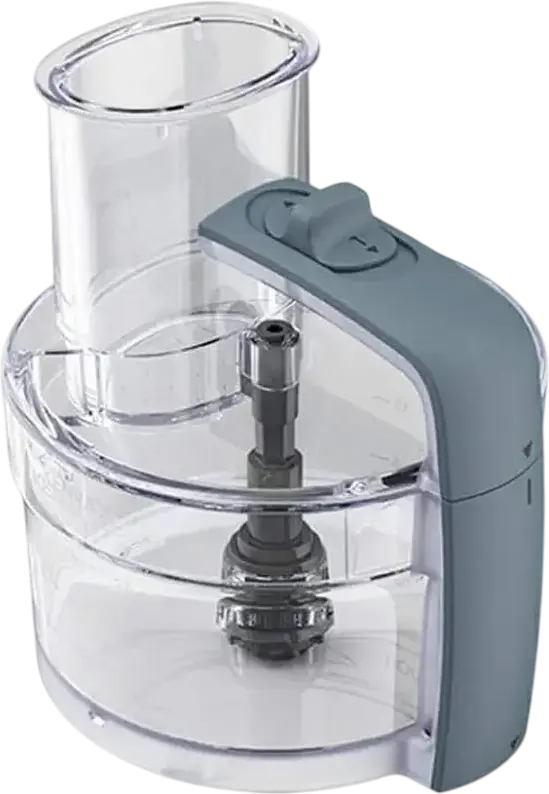 Kenwood MultiPro Go FDP 23.140GY Food Processor, 650W, 1.3L Plastic Bowl, Stainless Steel Blades, Chopping Slicing Shredding Functions, Express Serve