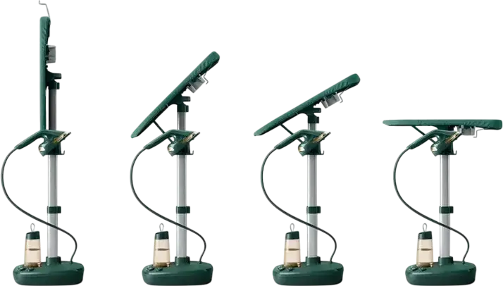 Philips AIS6020/70 All-in-One 6000 Series Upright Garment Steamer, 1800W, 6 bar Pressure, 1.1L Tank, Ceramic Soleplate, Multi-angle Board, Dark Green