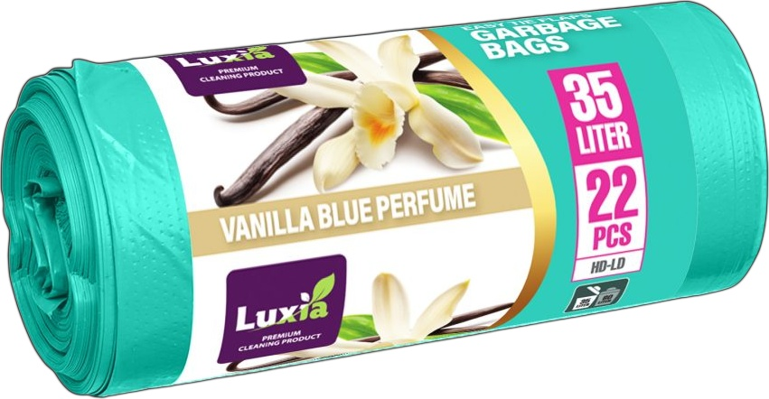 LUXIA Pungi p/u gunoi cu urechi 35 L 22 buc. cu aroma vanilie LUX-4072  /25