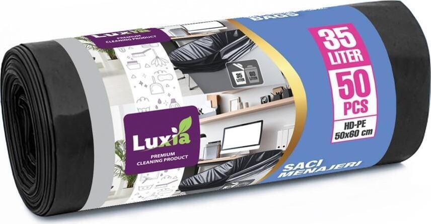 LUXIA Pungi p/u gunoi 35 L 50 buc. LUX-4020  /32