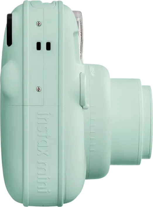 Fujifilm Instax Mini 13 Instant Camera, Lagoon Green, Automatic Exposure, Close-Up Mode, Built-in Flash, with Hand Strap and 2x AA Batteries