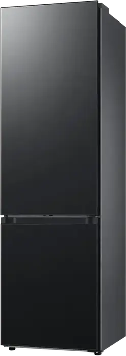Samsung RB38C7B4EB1 Combi Refrigerator, No Frost, Digital Inverter, SpaceMax, 390L Net Volume, AI Energy Mode, SmartThings, Black, 203x59.5x65.8 cm