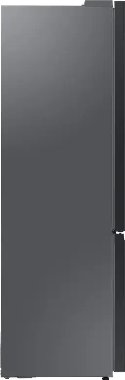 Samsung RB38C7B4EB1 Combi Refrigerator, No Frost, Digital Inverter, SpaceMax, 390L Net Volume, AI Energy Mode, SmartThings, Black, 203x59.5x65.8 cm