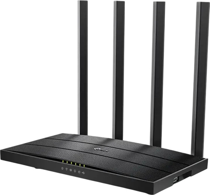Router fără fir TP-LINK Archer C6U, Negru