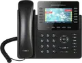 Telefon IP Grandstream GXP2170, Ecran LCD Color 4.3 inch, 6 Conturi SIP, 12 Taste de Linie, Dual Gigabit PoE, Bluetooth, Conferinta 5-cai, Negru