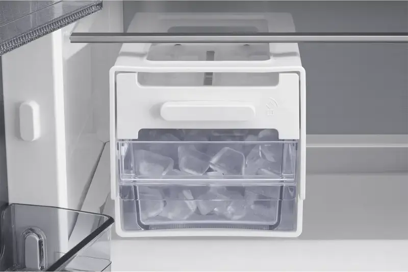 Samsung RZ70H32HEFEO Upright Freezer, 323L, No Frost, SpaceMax, Digital Inverter, Wi-Fi SmartThings, AI Energy Mode, Black, 185.8x59.5x69.4 cm