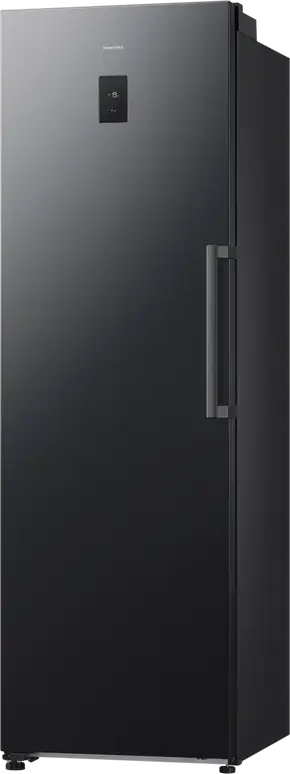 Samsung RZ70H32HEFEO Upright Freezer, 323L, No Frost, SpaceMax, Digital Inverter, Wi-Fi SmartThings, AI Energy Mode, Black, 185.8x59.5x69.4 cm