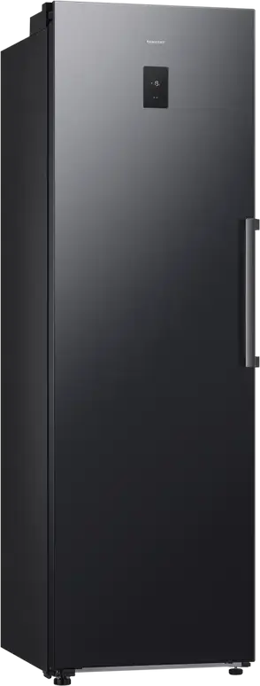 Samsung RZ70H32HEFEO Upright Freezer, 323L, No Frost, SpaceMax, Digital Inverter, Wi-Fi SmartThings, AI Energy Mode, Black, 185.8x59.5x69.4 cm