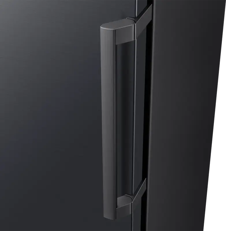 Samsung RZ70H32HEFEO Upright Freezer, 323L, No Frost, SpaceMax, Digital Inverter, Wi-Fi SmartThings, AI Energy Mode, Black, 185.8x59.5x69.4 cm