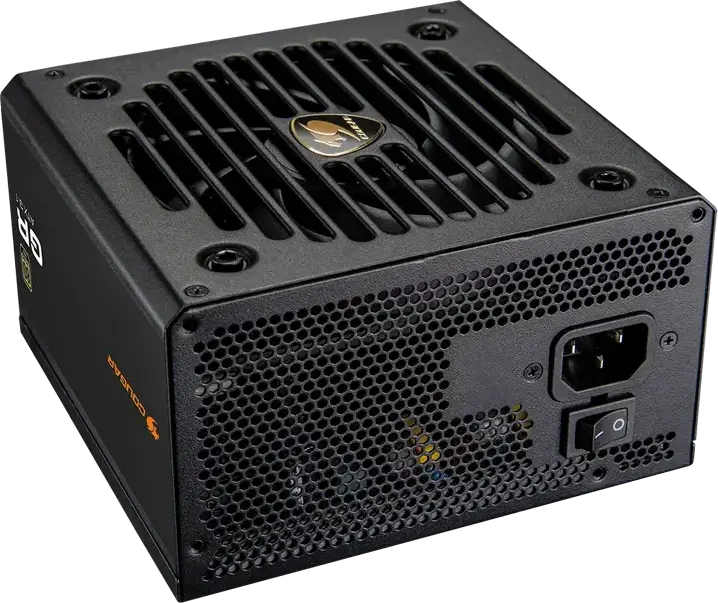 Cougar GR 750W Power Supply, CGR GDN-750, 80 PLUS Gold Efficiency, Fully Modular ATX PSU, PCIe 5.1 Ready with 12V-2X6 Connector, Active PFC, Black