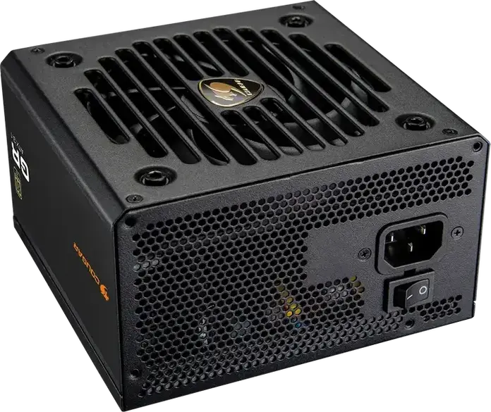Cougar GR 750W Power Supply, CGR GDN-750, 80 PLUS Gold Efficiency, Fully Modular ATX PSU, PCIe 5.1 Ready with 12V-2X6 Connector, Active PFC, Black