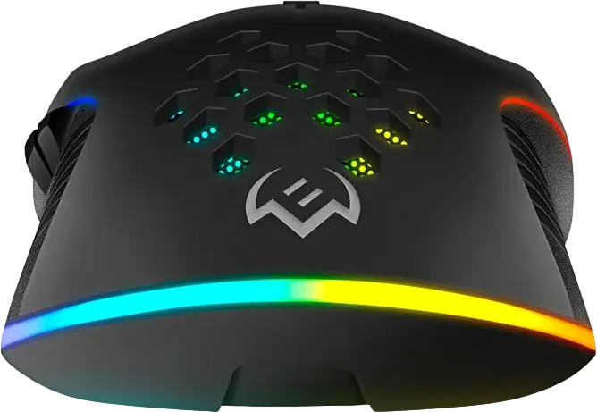 Mouse Gaming Optic cu Fir SVEN RX-G850, Rezolutie 6400 DPI Reglabila, 7 Butoane, Macro Programabile, Iluminare RGB, Corp Metalic, Negru
