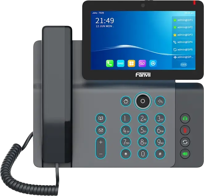 Telefon Video IP Fanvil V67, Gunmetal
