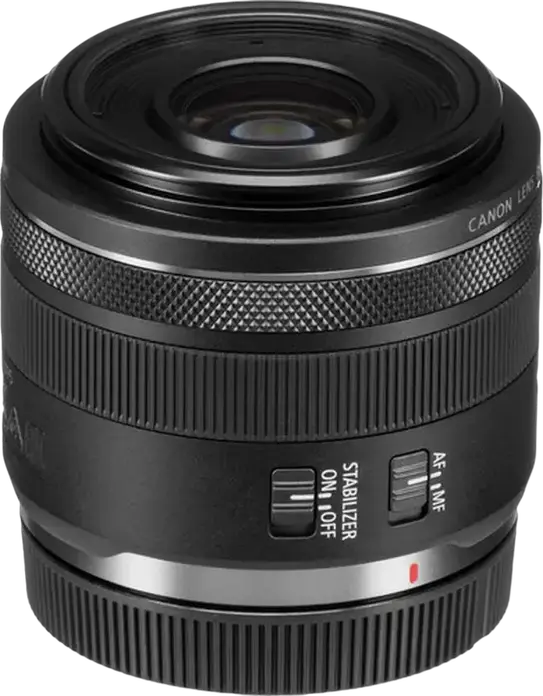 Canon RF 35mm f/1.8 Macro IS STM Lens for Full Frame and APS-C, Image Stabilization 5 Stops, 0.5x Max Magnification, 52mm Filter, Weather Sealed