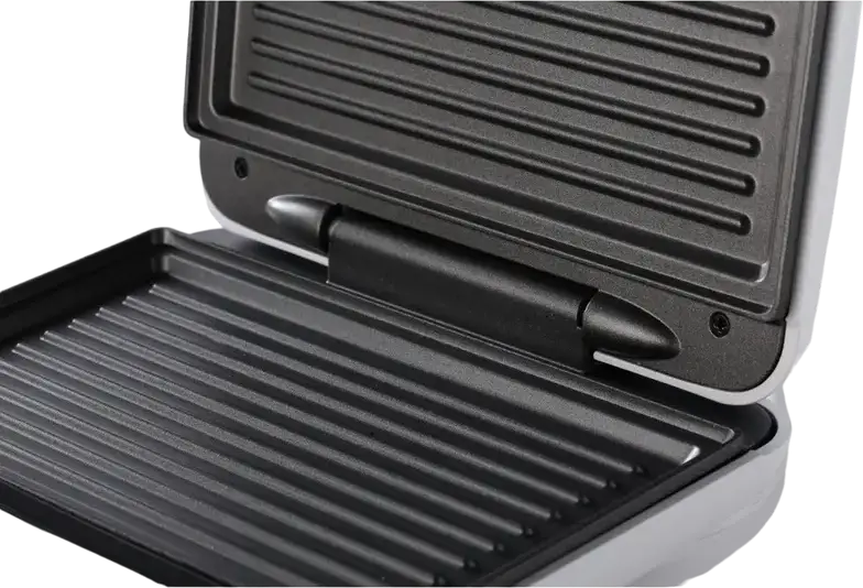Sandwich Maker Mini Grill Gorenje SM701GCW, 700W, Plate Non-stick, 2 Portii, Alb, Life Collection
