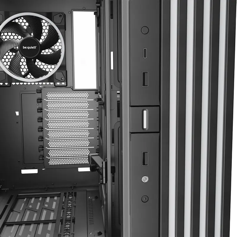 Корпус be quiet! Light Base 900 DX BGW69 Midi-Tower, Черный, панорамное закаленное стекло, инвертируемое шасси, поддержка E-ATX, радиатор 420мм, ARGB LED лента