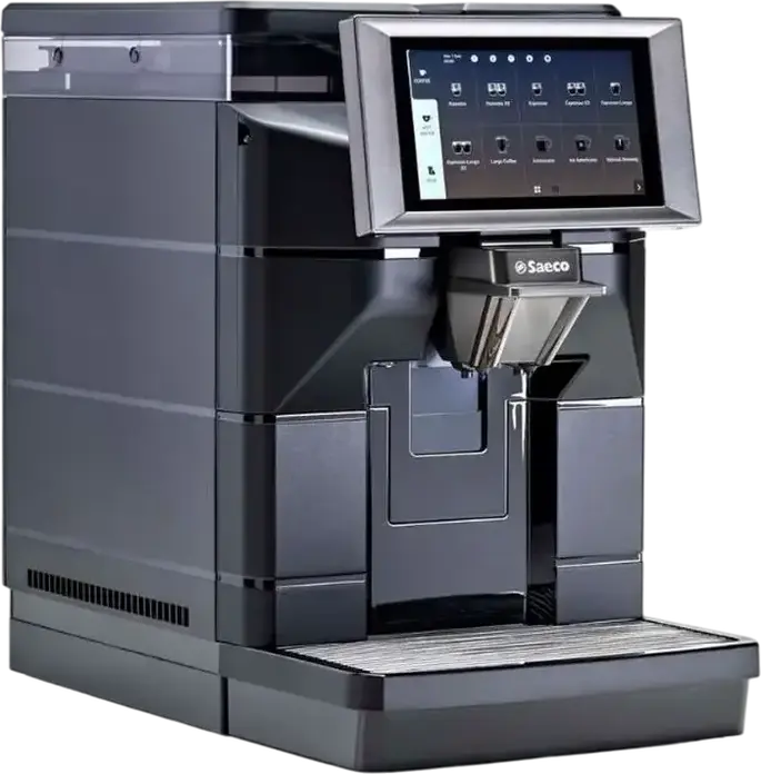 Saeco Magic M1 Automatic Coffee Machine, Whole Bean, 15 Bar Pump, 1900W, Automatic Milk Frothing, Touch Screen, 2L Water Tank, Black