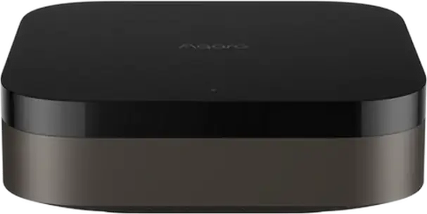 Aqara Hub M3 Smart Home Hub, Matter Bridge & Thread Border Router, Zigbee 3.0, 360 IR Blaster, PoE Ethernet, Dual-Band Wi-Fi, 8GB Local Storage, Black