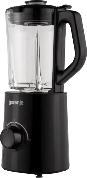 Blender de masa Gorenje B800GBK, 800W, Borcan de Sticla 1.5L, 2 Viteze cu Mod Pulse, Control Rotativ, Negru