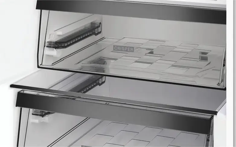 Whirlpool WHK 25364 XBR4E Free-standing Combi Refrigerator, Bottom Freezer, No Frost, 316L Total Volume, Energy Class E, Grey, 186.5x59.5x66.3 cm
