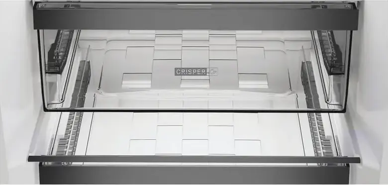 Whirlpool WHK 25364 XBR4E Free-standing Combi Refrigerator, Bottom Freezer, No Frost, 316L Total Volume, Energy Class E, Grey, 186.5x59.5x66.3 cm