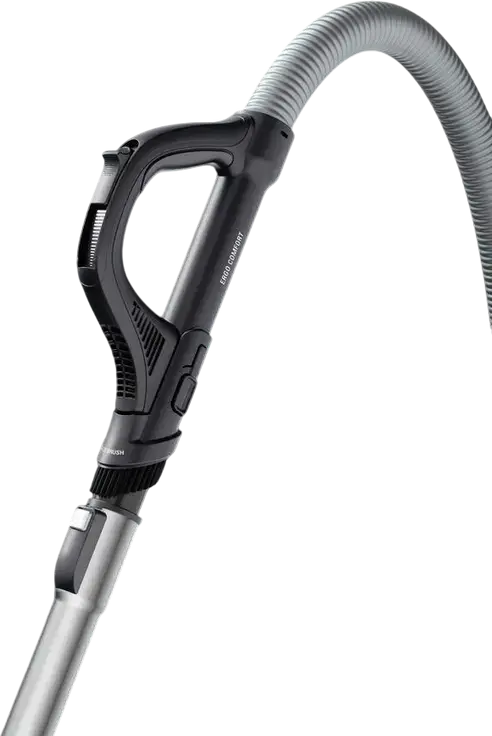 Rowenta RO7C66EA Green Force Cyclonic Effitech+ Bagless Cylinder Vacuum Cleaner, 900W Suction, HEPA Filter, 2.5L Container, Turbo Brush, Black/Silver