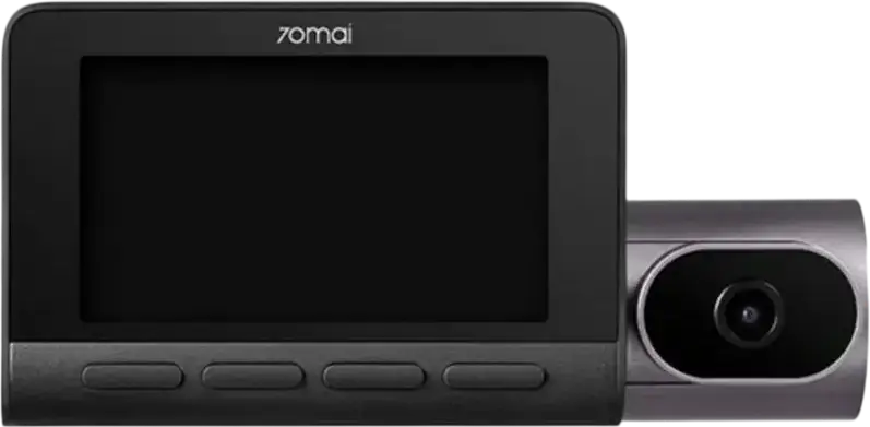 Set Camera Auto 70mai T800 Dual Channel, Camera Frontala 4K UHD si Camera Spate RC41, Unghi Vizualizare 146 Grade, Inregistrare HDR, Wi-Fi, Negru