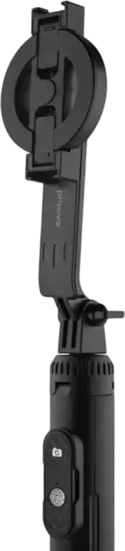 Proove Magnet Stick Pro Selfie Stick si Tripod 2-in-1, Prindere Hibrida Magnetica si Mecanica, Telecomanda Bluetooth, Lungime Maxima 1540mm, Aluminiu, Negru