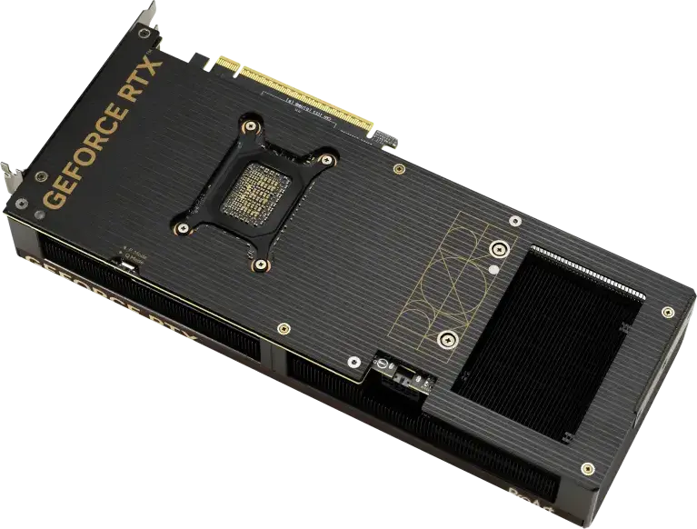 Видеокарта ASUS ProArt GeForce RTX 5080 OC Edition 16GB GDDR7 256-bit PCI Express 5.0 PROART-RTX5080-O16G, 3 вентилятора Axial-tech, SFF Ready