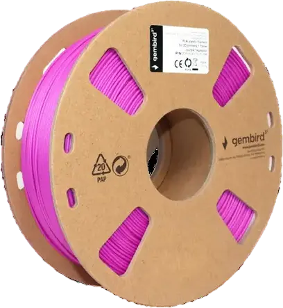 Filament pentru imprimantă 3D Gembird 3DP-PLA1.75-01-PR, PLA, Roz , 1.75 mm, 1kg