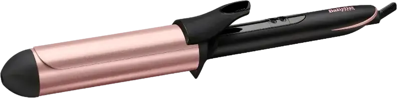 Ondulator de păr BaByliss Rose Quartz C453E, Negru | Roz