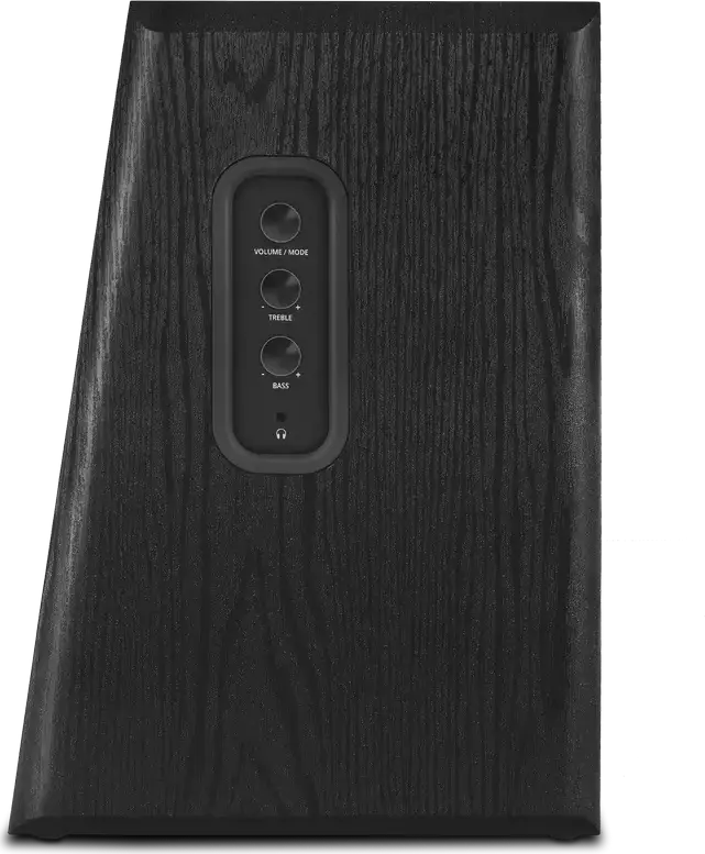 Sistem Difuzoare Multimedia Hi-Fi SVEN MC-50 2.0, 210W RMS, Bi-Amping, Bluetooth aptX HD, HDMI ARC, Optic, RCA, MDF, Negru