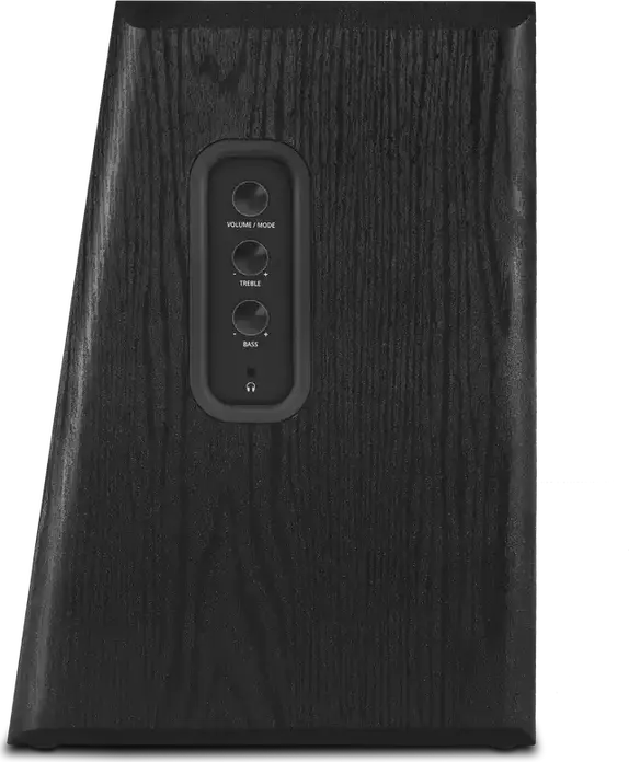 Sistem Difuzoare Multimedia Hi-Fi SVEN MC-50 2.0, 210W RMS, Bi-Amping, Bluetooth aptX HD, HDMI ARC, Optic, RCA, MDF, Negru